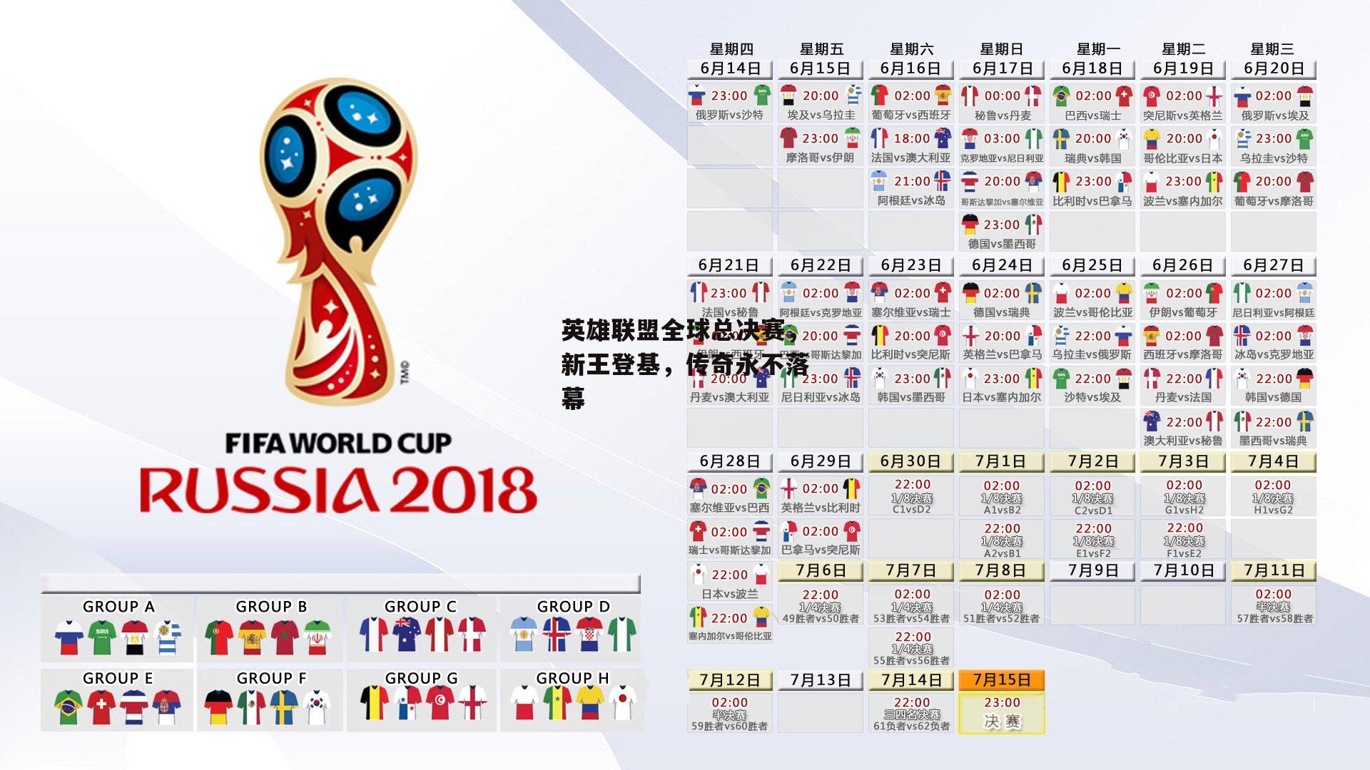 英雄联盟全球总决赛，新王登基，传奇永不落幕